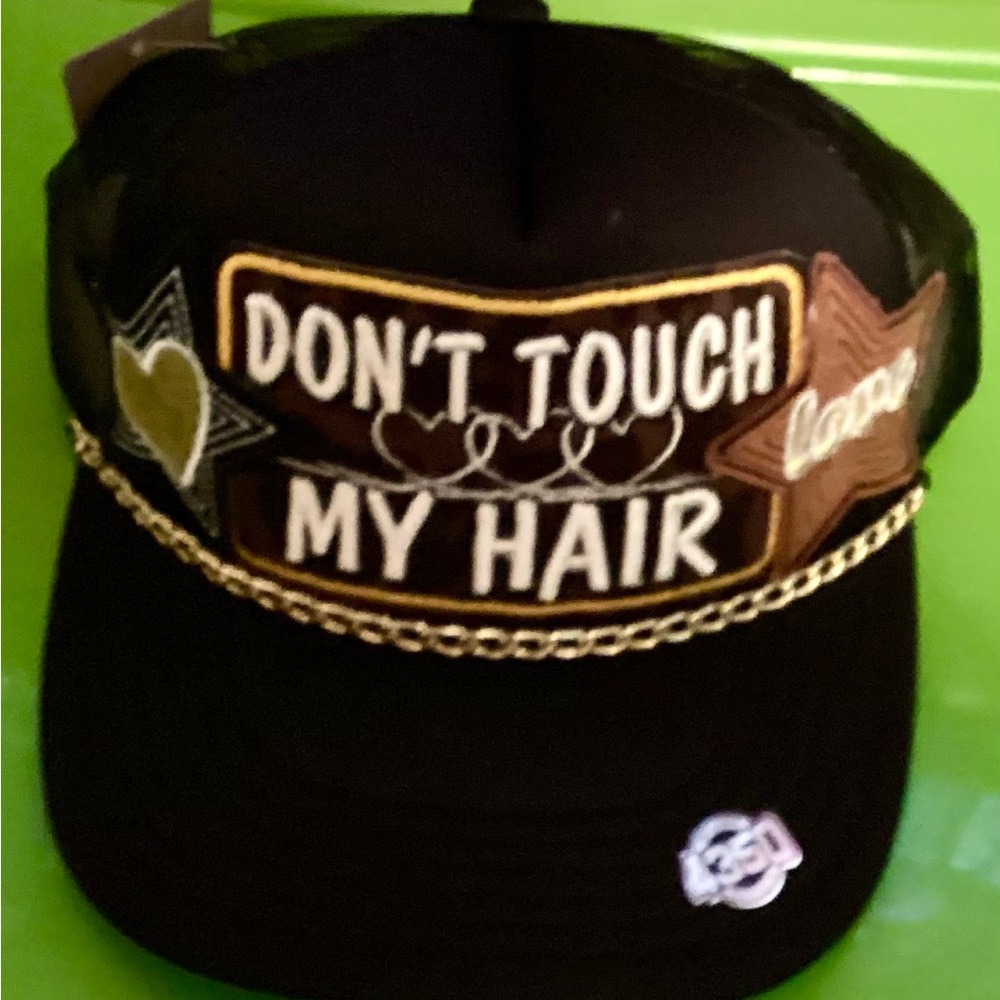 Black Statement Cap.